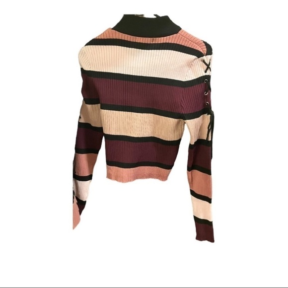 New Look Ribbed Outfit Set Pink and Purple Laced Size XL - Picture 4 of 8